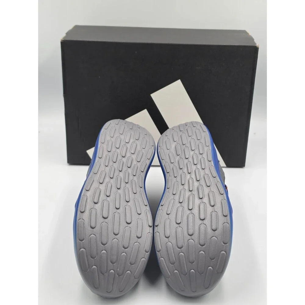 Adidas Lite Racer Adapt 7.0 K Kids 6Y Women’s 7.5 Grey Blue Orange JI1205 NIB